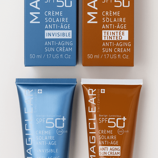 MAGICLEAR SPF 50+ Crème Solaire Suisse – Anti-Âge & Haute Protection