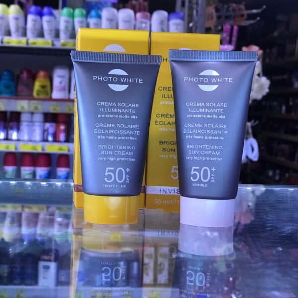 PHOTO WHITE SPF 50+ – Crème solaire éclaircissante haute protection