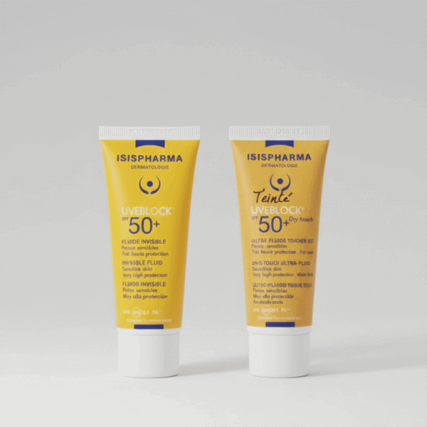 ISISPHARMA UVEBLOCK SPF 50+ | واقي شمسي طبي للبشرة الحساسة | Prikado.com