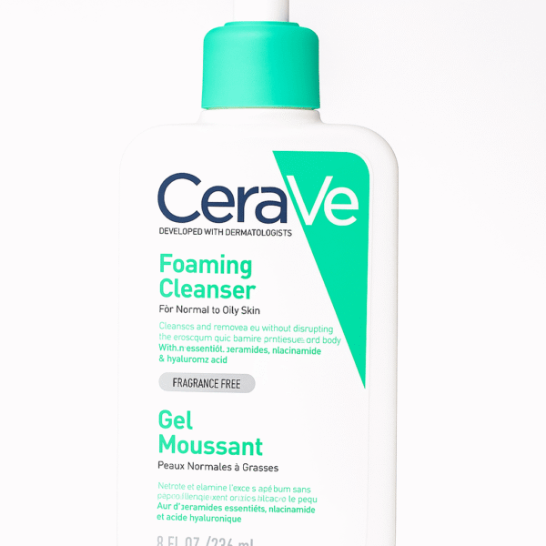 CeraVe Gel Moussant – Peaux normales à grasses – 236 ml