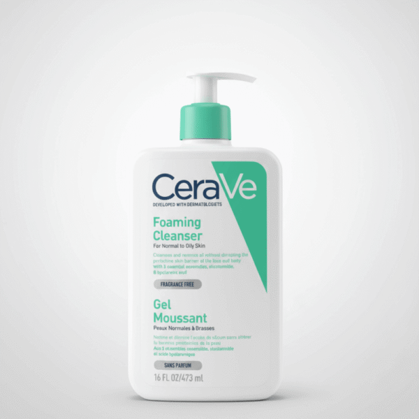 CeraVe Foaming Cleanser – غسول رغوي للبشرة العادية إلى الدهنية | Prikado المغرب