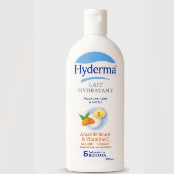 Hyderma Lait Hydratant مرطب الجسم باللوز + فيتامين E | ترطيب عميق - Prikado المغرب