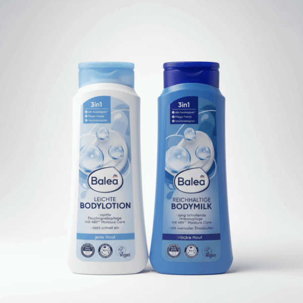 🧴 لوشن و ميلك الجسم 3 في 1 من Balea – ترطيب ونعومة تدوم حتى 48 ساعة