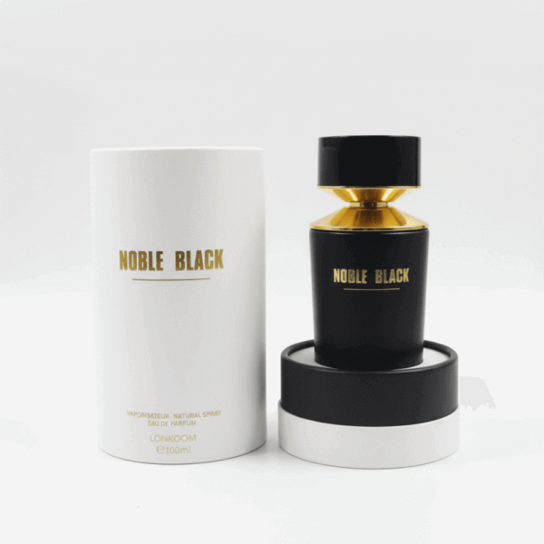 Lonkoom NOBLE Black – عطر رجالي يجسد الغموض والأناقة | Lonkoom Perfume