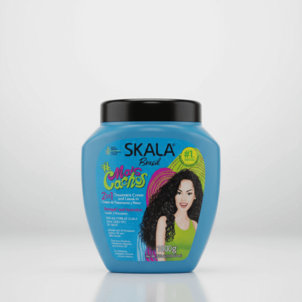Skala Brasil 2in1 Curl Treatment & Leave-In (1000g)| كريم سكالا برازيل 2 في 1 للتجعيد – ترطيب عميق وتحديد مثالي للشعر المجعد