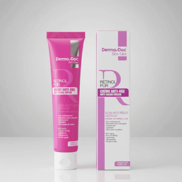 Derma/Doc Retinol Pure – كريم ريتينول مضاد للتجاعيد | عناية ليلية مكثفة وتجديد البشرة