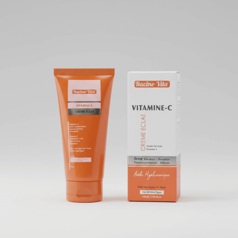 كريم فيتامين سي لتوحيد لون البشرة وإشراقتها – Racine-Vita® Vitamin C Cream