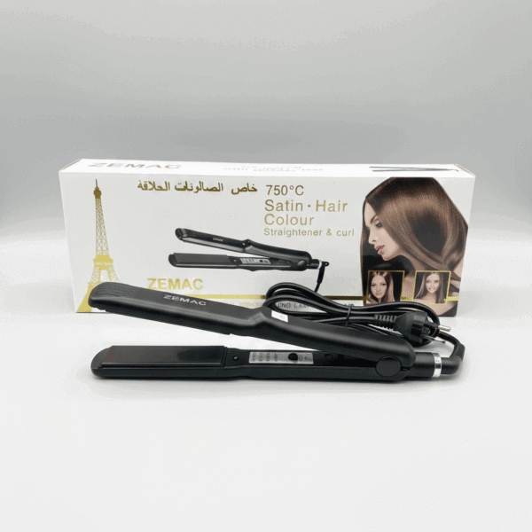 Fer à lisser et boucler ZEMAC Pro Maroc Prix | Lisseur Cheveux Professionnel | Prikado