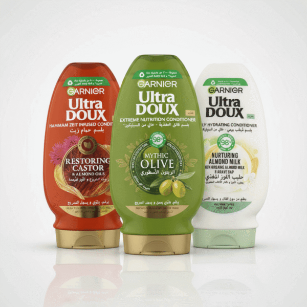 Garnier Ultra Doux Conditioner – Hammam Zeit, Olive, Charbon, Amande | Prikado