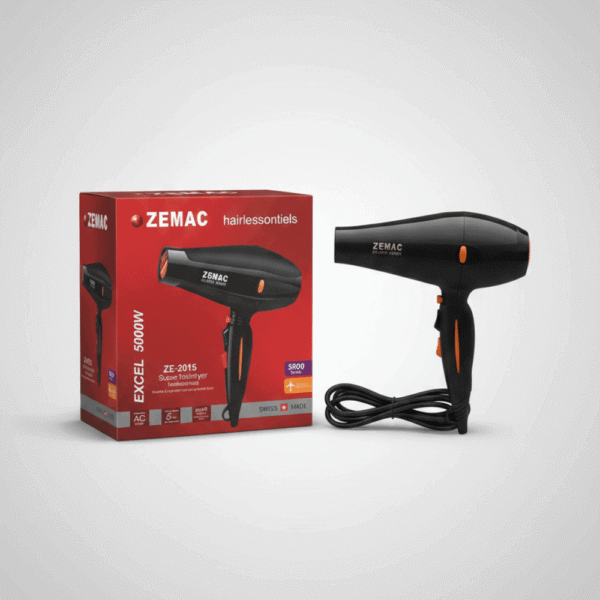 ZEMAC Excel 5000W ZE-2015 سشوار احترافي أيوني | أفضل سعر في المغرب | Prikado