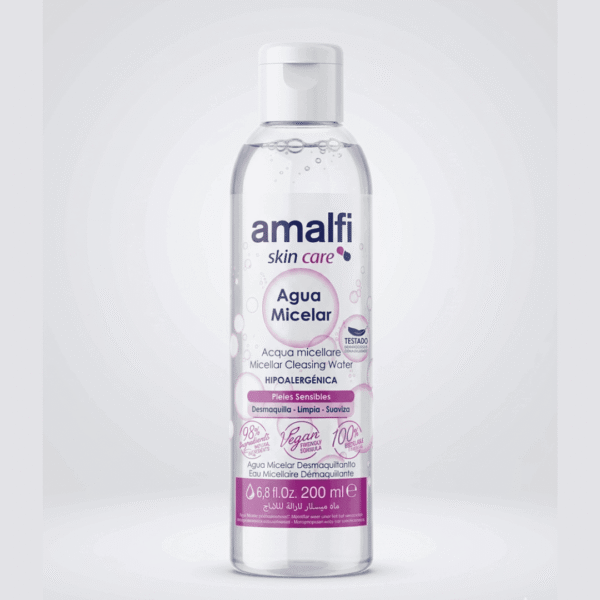 Eau Micellaire Amalfi Aqua 200ml | ماء ميسيلار للبشرة الحساسة | Prikado Maroc