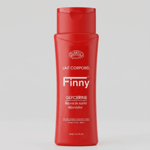 Lait Corporel Finny Glycérine & Beurre de Karité – Hydratation Intense | Prikado Maroc