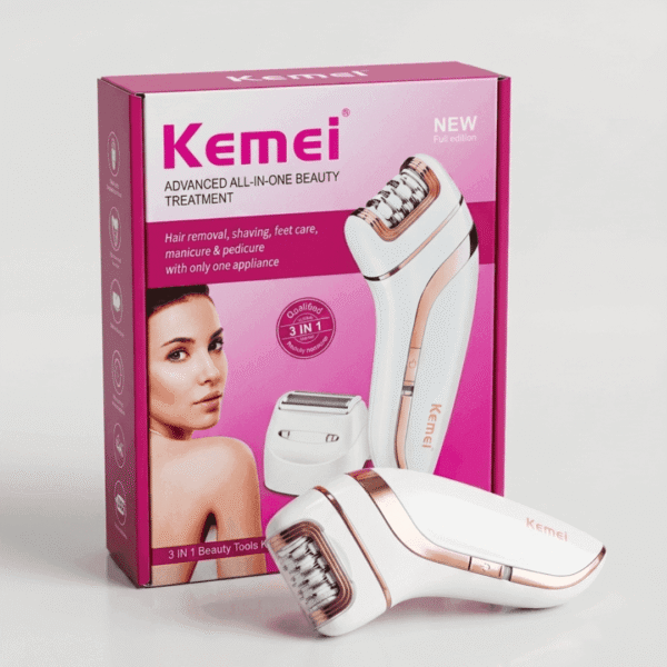 Kemei KM-1207 آلة إزالة الشعر متعددة الوظائف | Epilateur Kemei Maroc - Prikado
